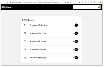 Figure 2 - suspicious '.com' election website domain