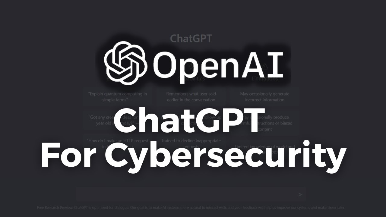 OpenAI ChatGPT for Cybersecurity
